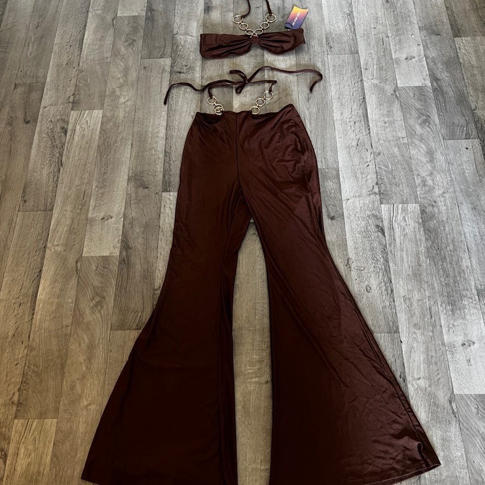 Elegant Brown Women's Jumpsuit